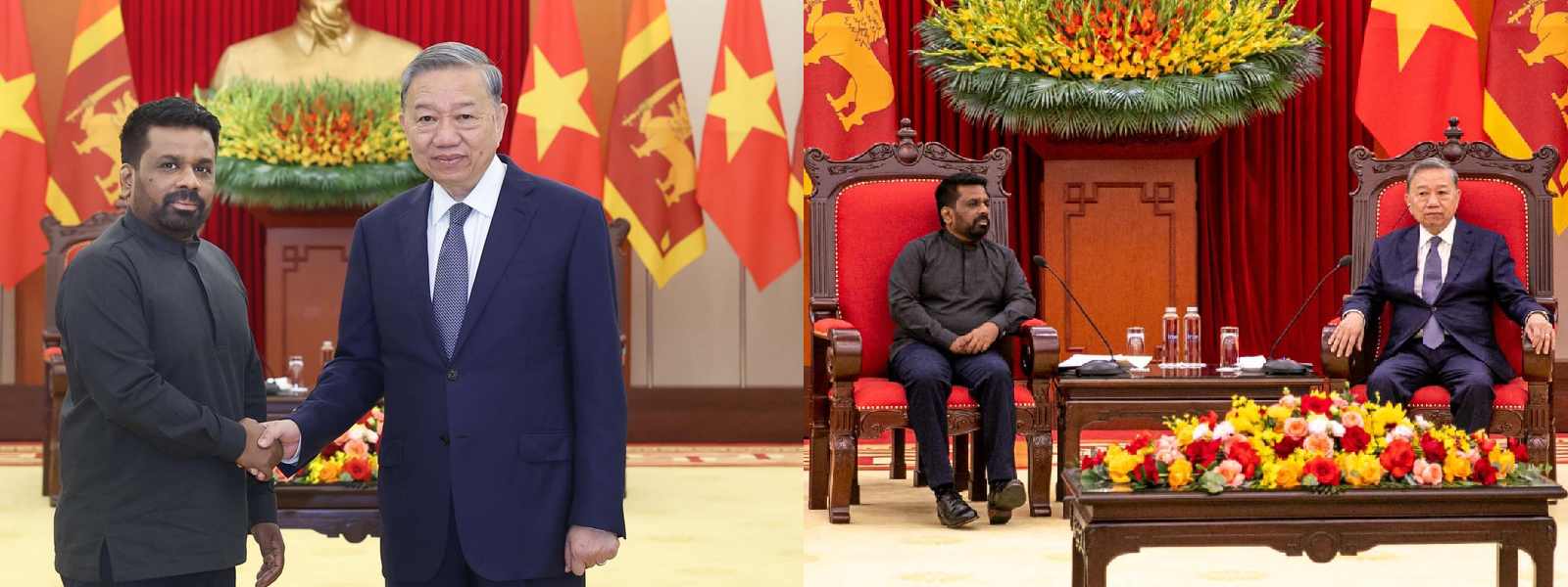 ජනපති වියට්නාම් කොමියුනිස්ට් පක්ෂයේ ලේකම් හමුවෙයි